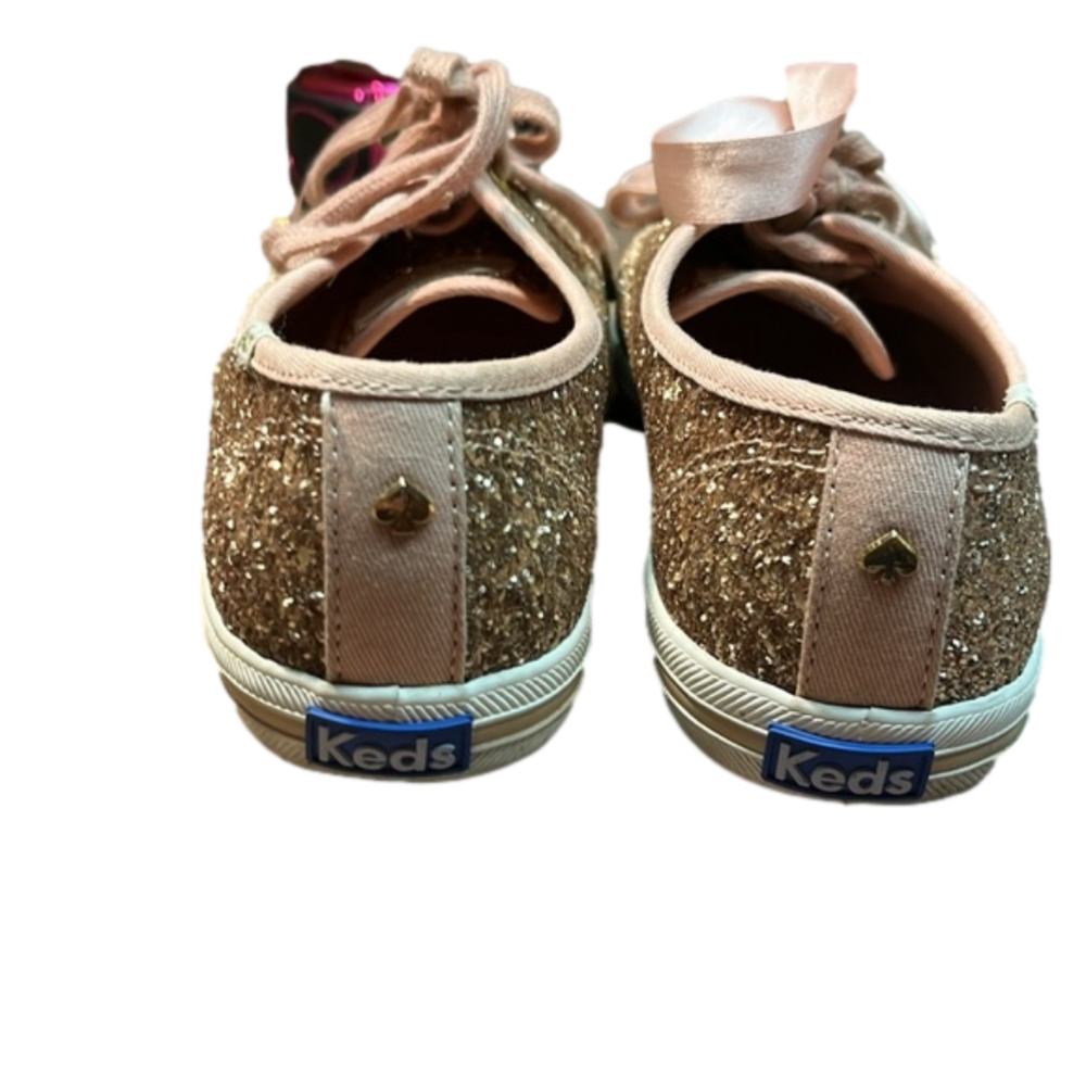 Women’s size 7 keds for Kate Spade pink sparkles - Picture 3 of 5